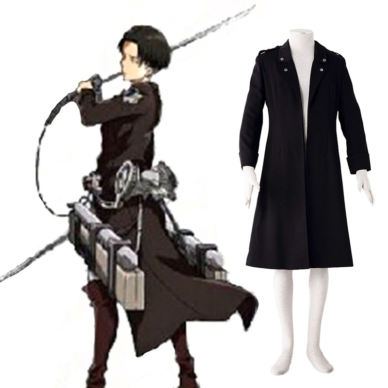Attack on Titan Levi Black Cosplay Costumes South Africa