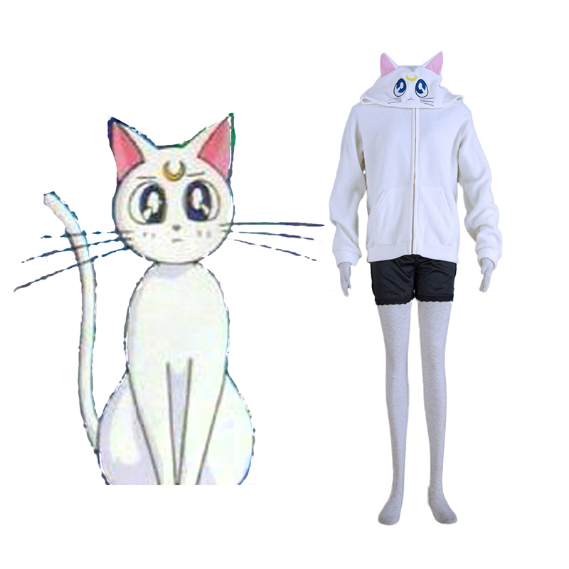 Sailor Moon White Cat Artemis Cosplay Costumes South Africa