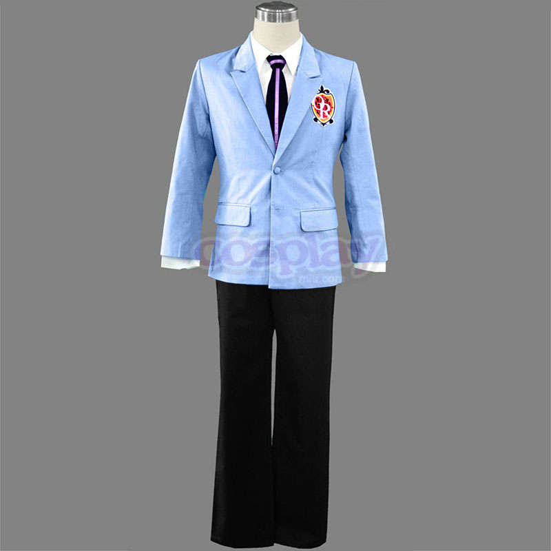 Ouran High School Host Club Male Uniforms Blue Cosplay Costumes South Africa