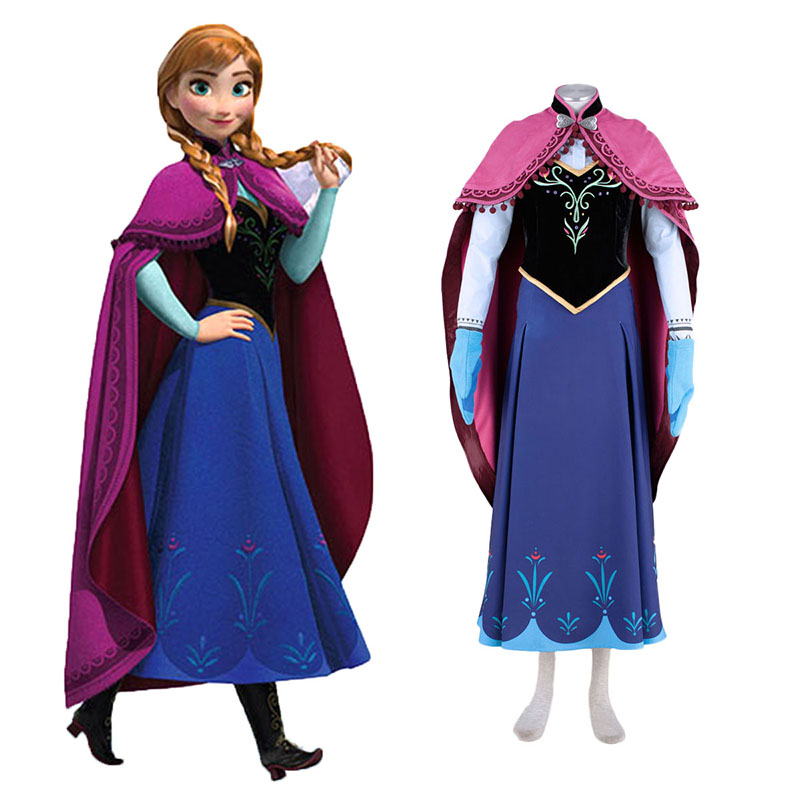 Frozen Anna 1 Cosplay Costumes South Africa
