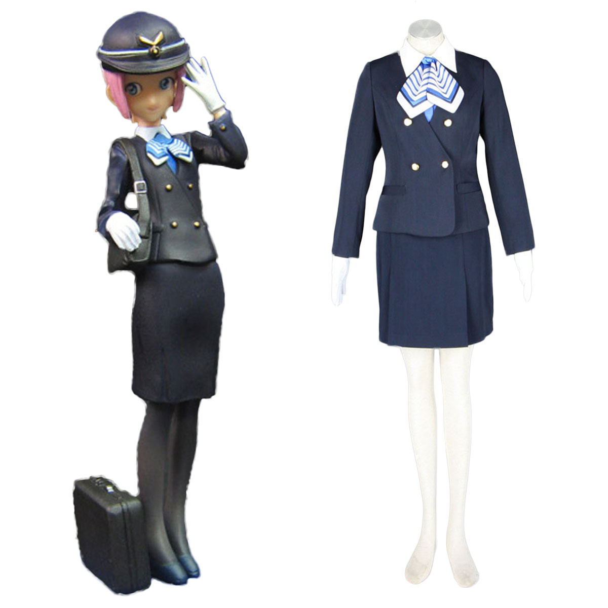 Aviation Uniform Culture Stewardess 7 Cosplay Costumes South Africa