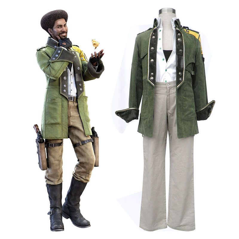 Final Fantasy XIII Sazh Katzroy 1 Cosplay Costumes South Africa