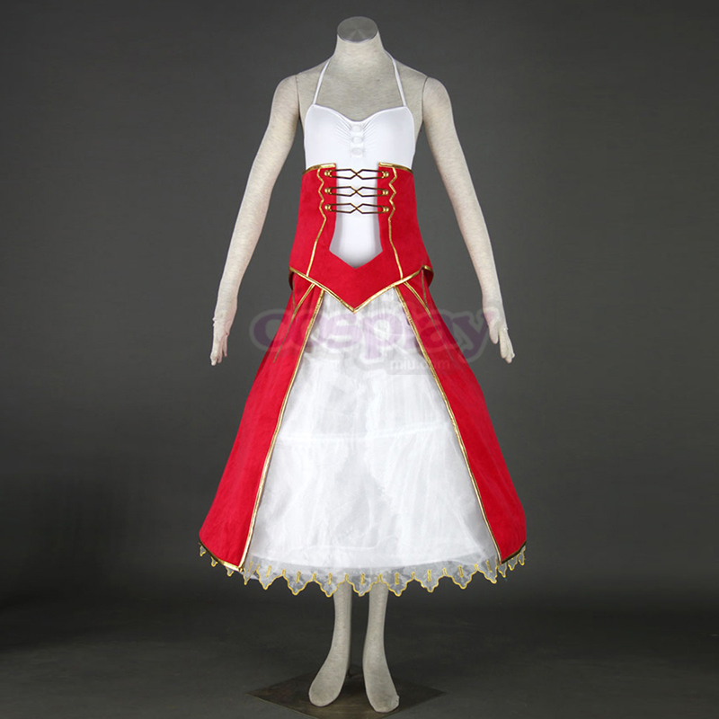 The Holy Grail War Saber 2 Red Cosplay Costumes South Africa