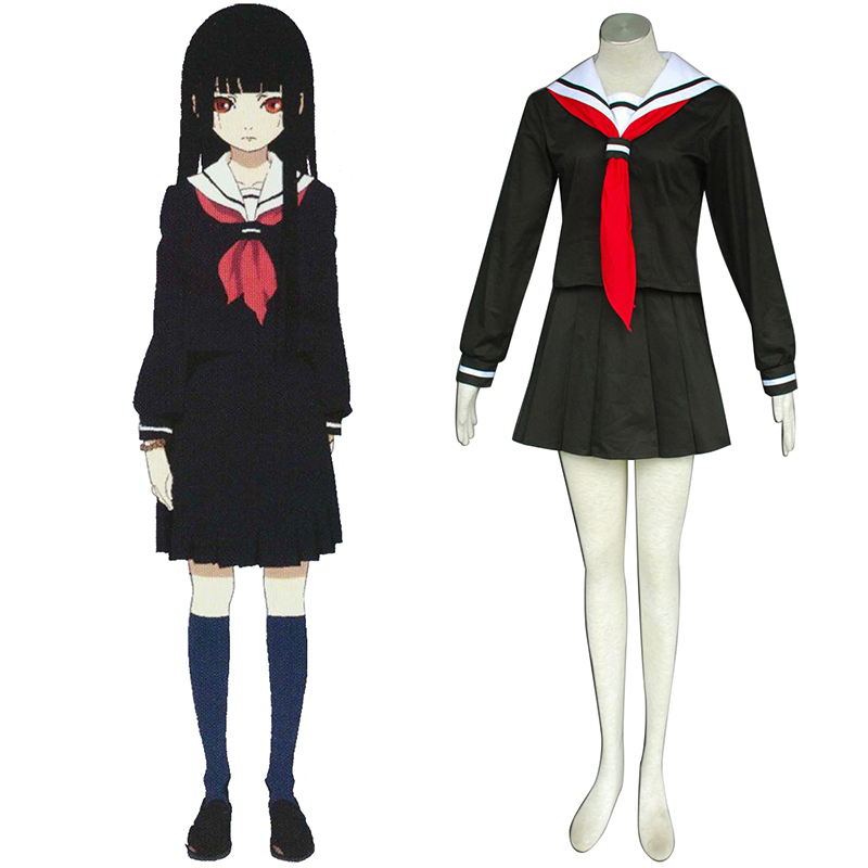 Hell Girl Enma Ai 2 Sailor Cosplay Costumes South Africa