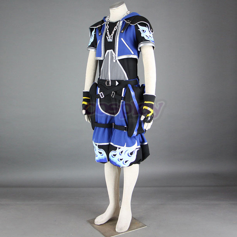 Kingdom Hearts Sora 2 Blue Cosplay Costumes South Africa