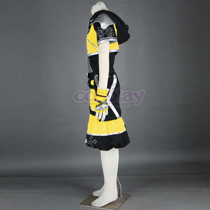 Kingdom Hearts Sora 3 Yellow Cosplay Costumes South Africa