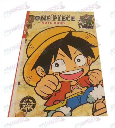 QOne Piece Accessories Luffy notebook