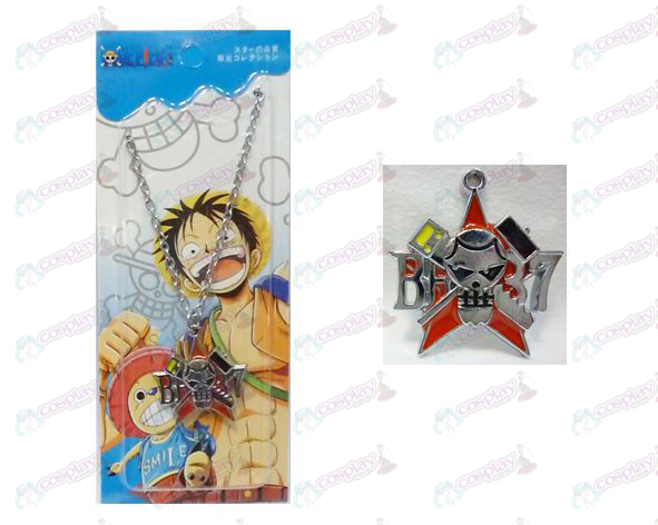 One Piece Accessories years Houfulanke flag 0 word chain