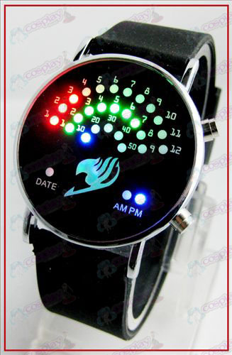 Colorful Korean fan LED watches - Fairy Tail Accessories
