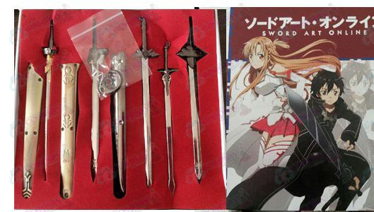 Sword Art Online Accessories Kit weapons
