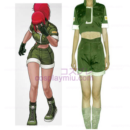 King Of Fighters Leona Cosplay Costume