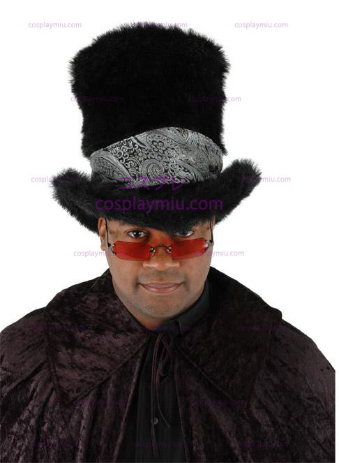 Gothic Fur Top Hat