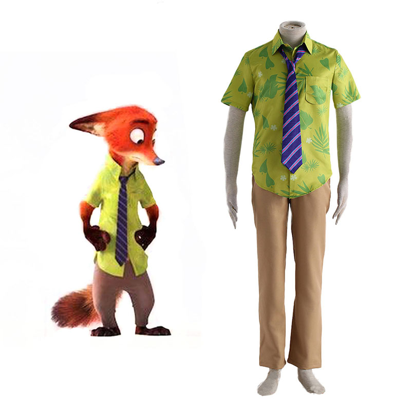 Zootopia Nick Normal Cosplay Costumes South Africa