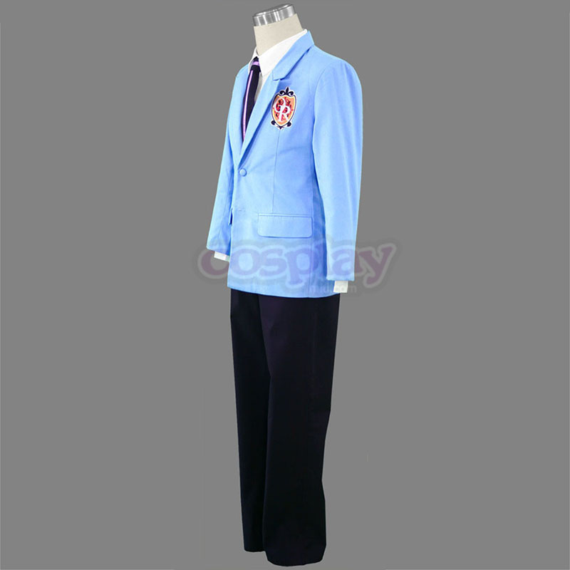 Ouran High School Host Club Male Uniforms Blue Cosplay Costumes South Africa