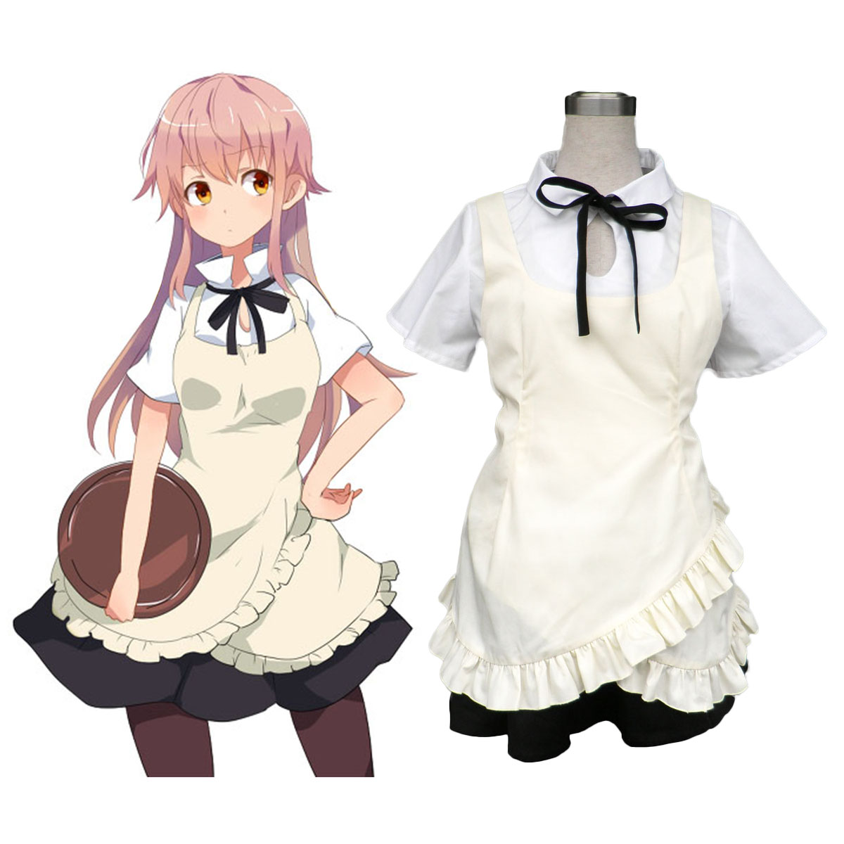 Working!! Wagnaria Female Uniform Cosplay Costumes South Africa