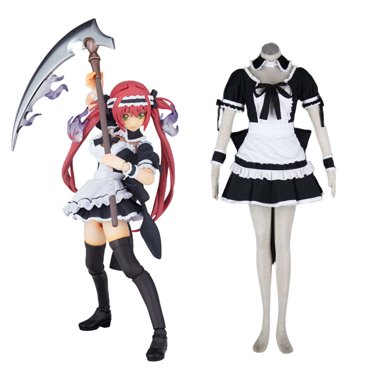 Queen's Blade Airi Maid Cosplay Costumes South Africa