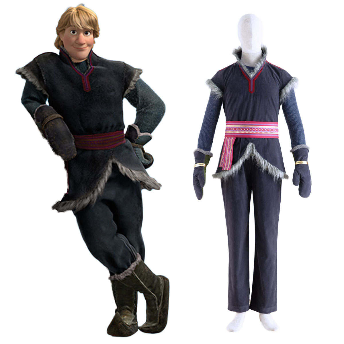 Frozen Kristoff 1 Cosplay Costumes South Africa