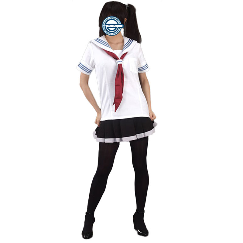 Sailor Suit Uniform 1 Red Tie Cosplay Costumes South Africa