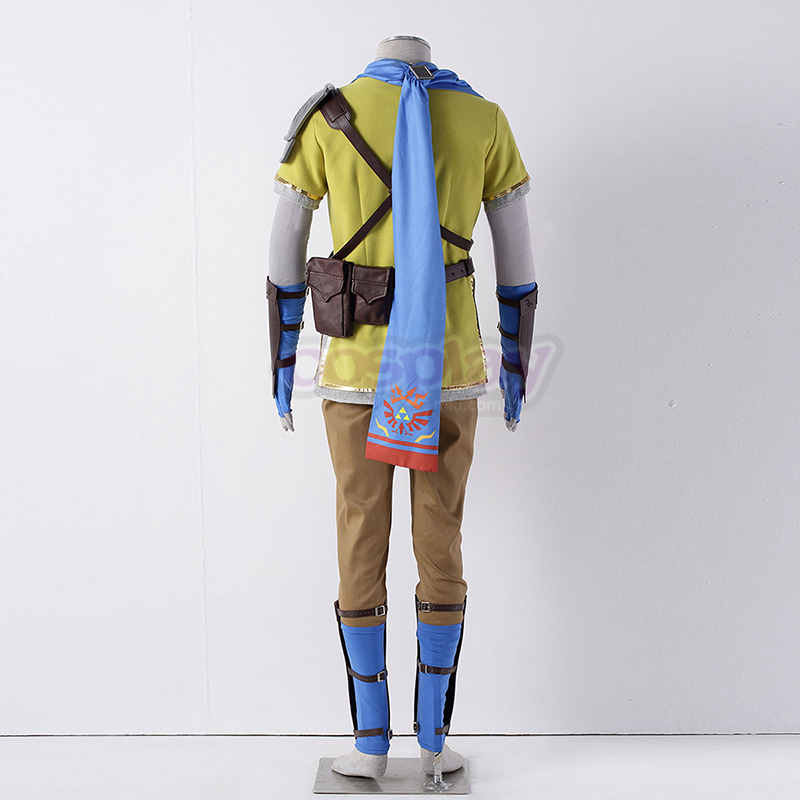 The Legend of Zelda Hyrule-Warriors Link 7 Yellow Cosplay Costumes South Africa