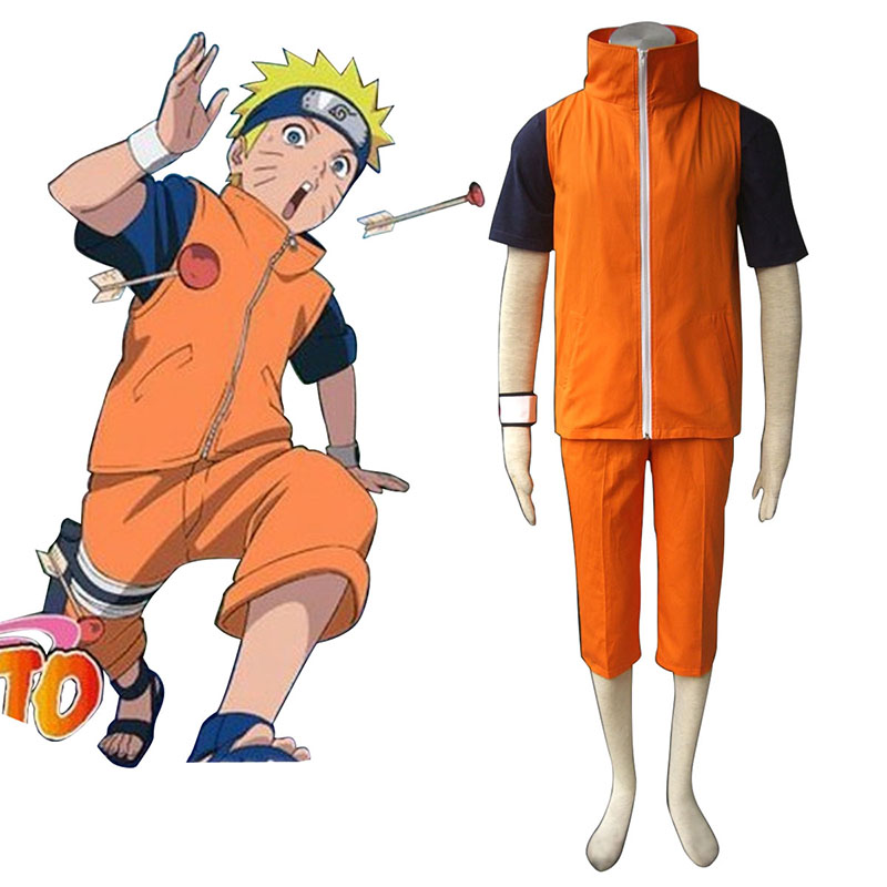 Naruto Uzumaki Naruto 3 Cosplay Costumes South Africa