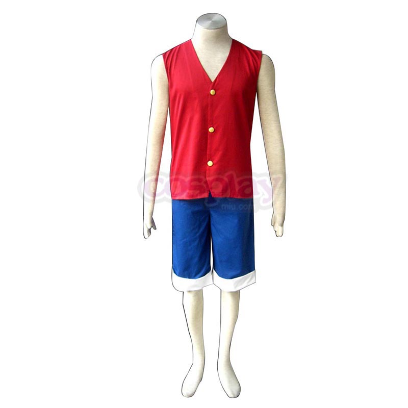 One Piece Monkey D. Luffy 1 Red Cosplay Costumes South Africa