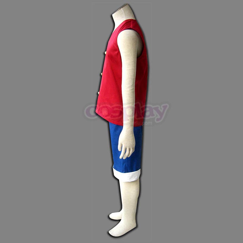 One Piece Monkey D. Luffy 1 Red Cosplay Costumes South Africa