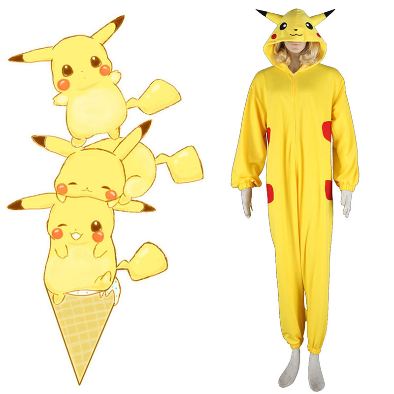 Pokémon Pikachu Pajamas 1 Cosplay Costumes South Africa