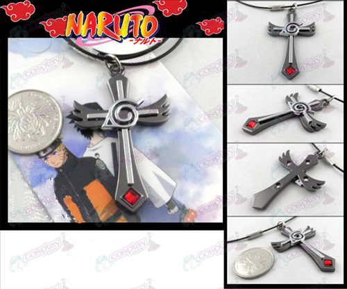 Naruto konoha Necklace gun color