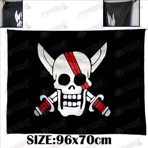 One Piece Accessories Commemorative Red Hair Pirates Pirate Flag One Piece Accessories Commemorative Red Hair Pirates Pirate Flag R 2 72