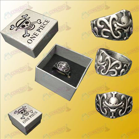 One Piece Accessories Rings white beard flag