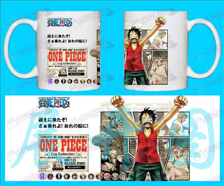 H-One Piece Accessories Mugs LUFFY