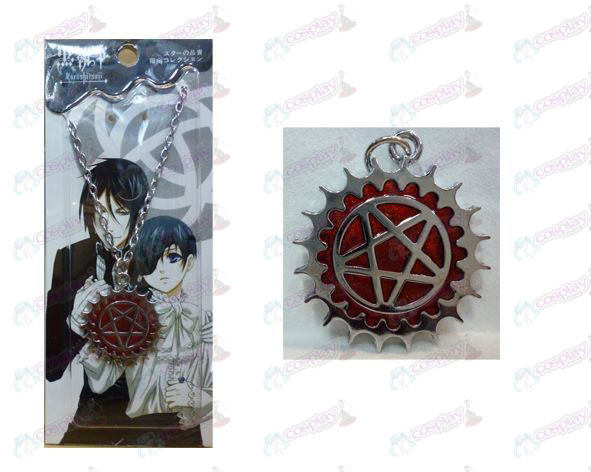 Black Butler Accessories Compact flag - red 0 word chain