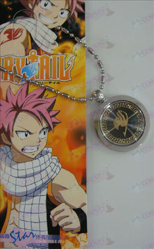 Black Steel Necklace Fairy Tail Accessories gold