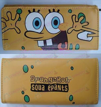 SpongeBob SquarePants Accessories color long wallet (A section)