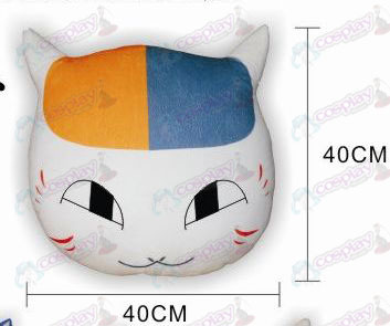 Natsume's Book of Friends Accessories Cat teacher plush pillow (eyes open)