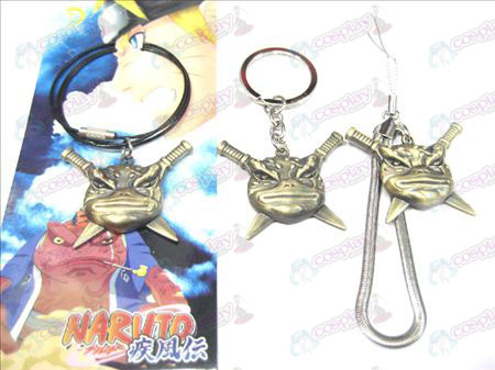 Naruto Bunta toad necklace (bronze)