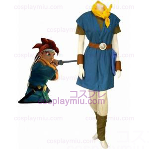 Chrono Trigger Chrono Uniform Cloth Cosplay Costume