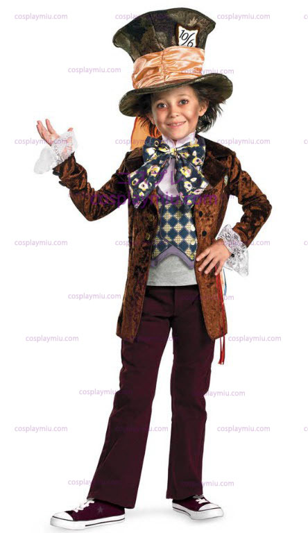 Mad Hatter Movie Deluxe Child Costume
