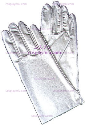 Gloves Reg Metallic, Silver