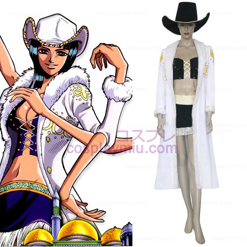 One Piece Film Z Cosplay Nico Robin Costume Jacket & Leg Pouch