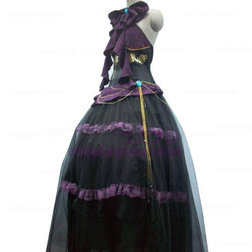 Vocaloid Women black Cosplay Costume