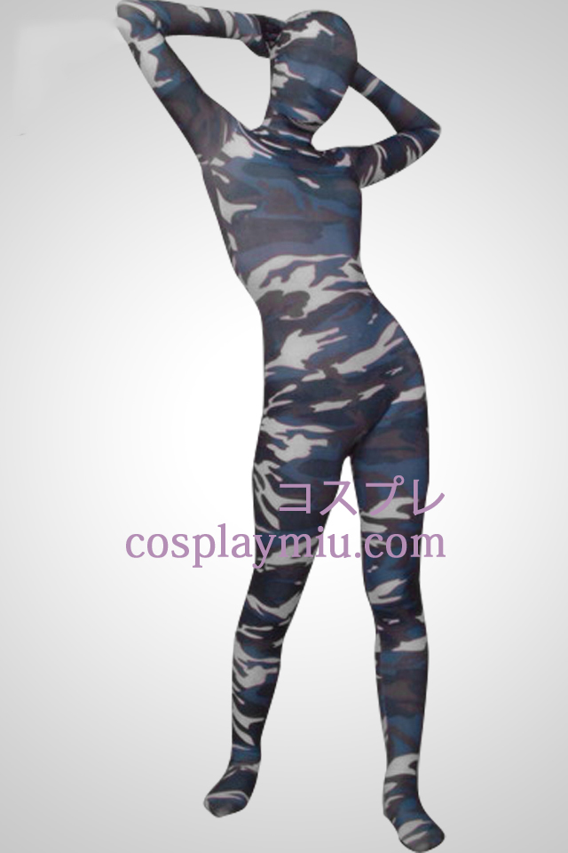 Camouflage Color Full Body Lycra Zentai Suit