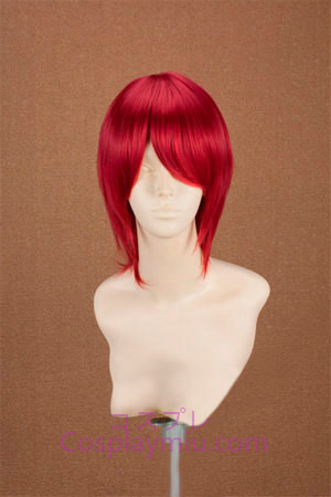 Vocaloid Akaito Short Wine Red Cosplay Wig